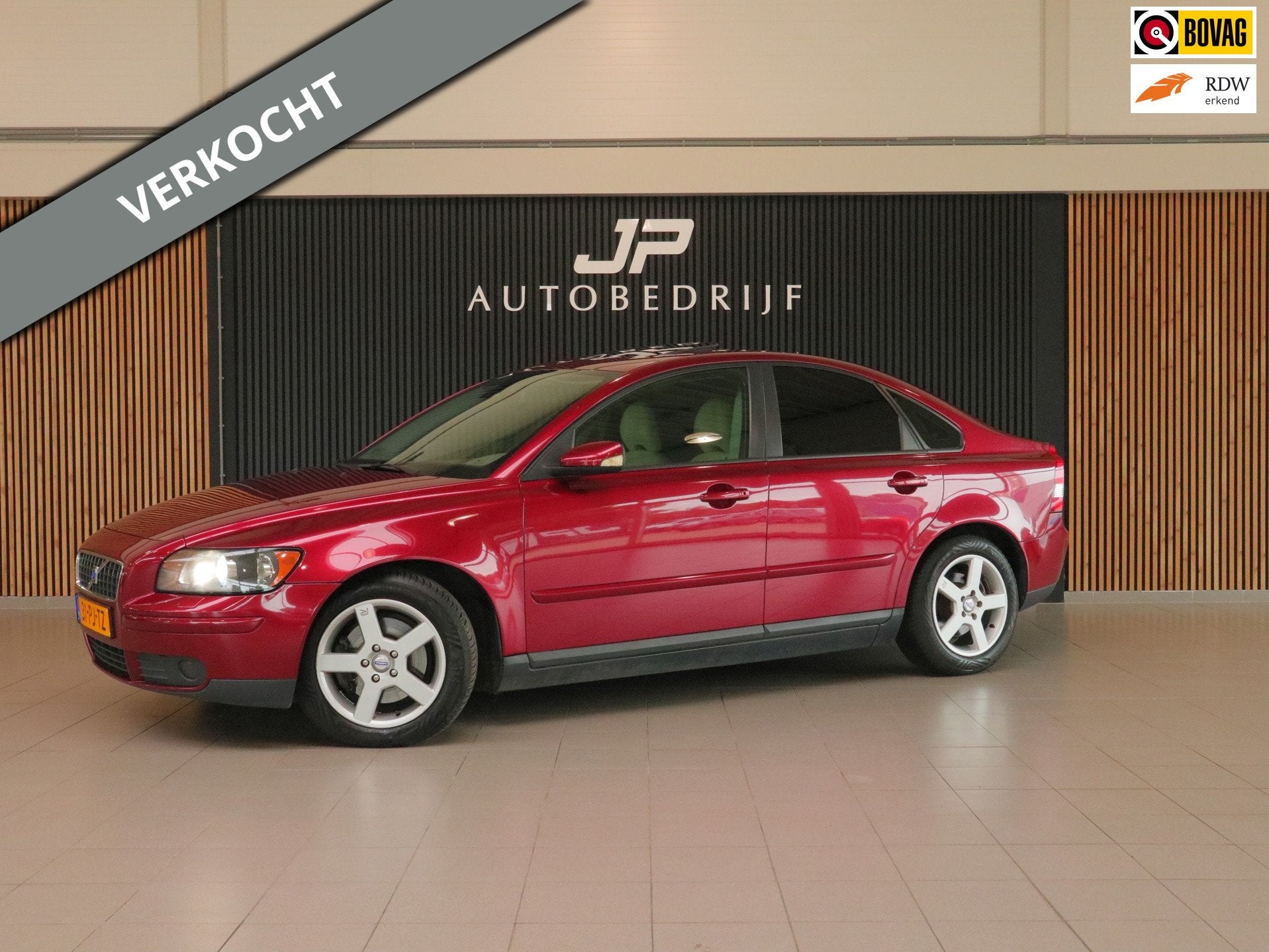Volvo S40 2.4i Summum | LPG | Automaat | Cruise | Stoelverwa, Auto's, Dealer onderhouden, Gebruikt, 2435 cc, Stoelverwarming