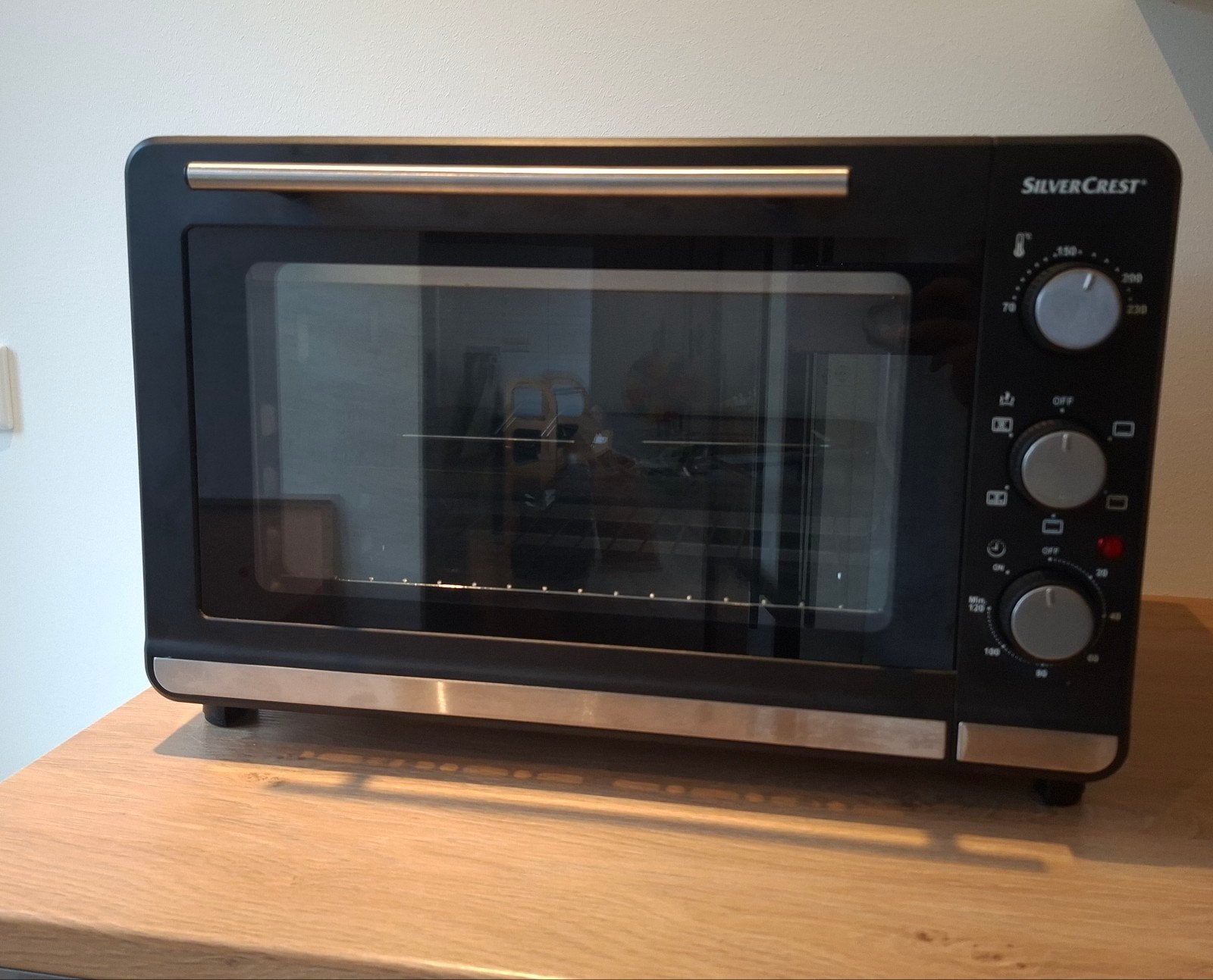 Elektrische Oven en Grill 1500 D4 SilverCrest, Silvercrest, Ophalen of Verzenden, Zo goed als nieuw, Oven met grill