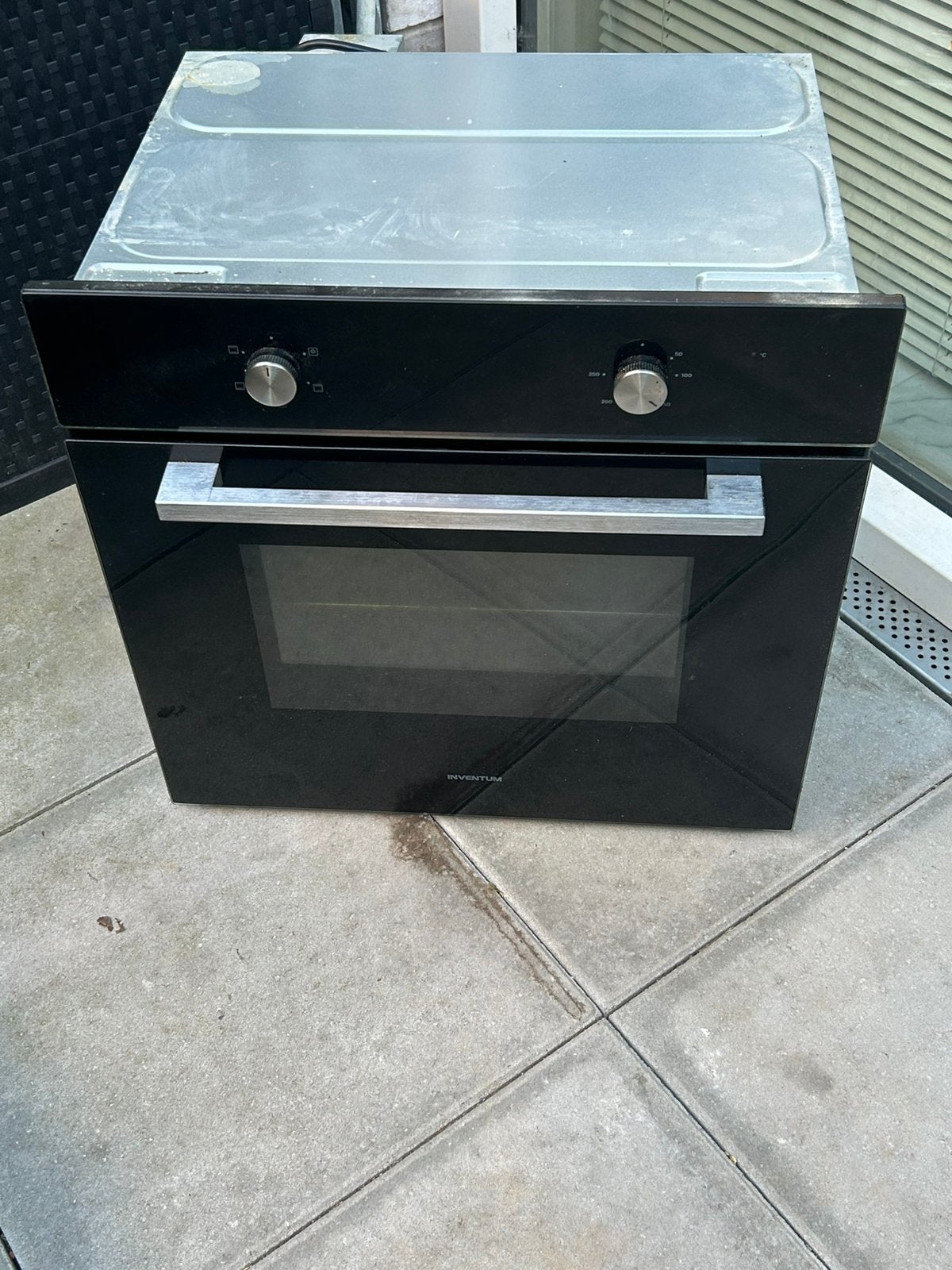 Tekoop Inventum Oven, Witgoed en Apparatuur, Ovens, Ophalen, Zo goed als nieuw