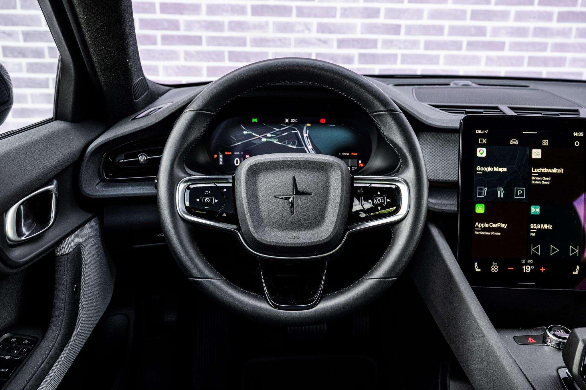 Polestar 2 Long Range Single Motor Plus 82 kWh | Trekhaak |, Auto's, Automaat, Achterwielaandrijving, Gebruikt, Blauw
