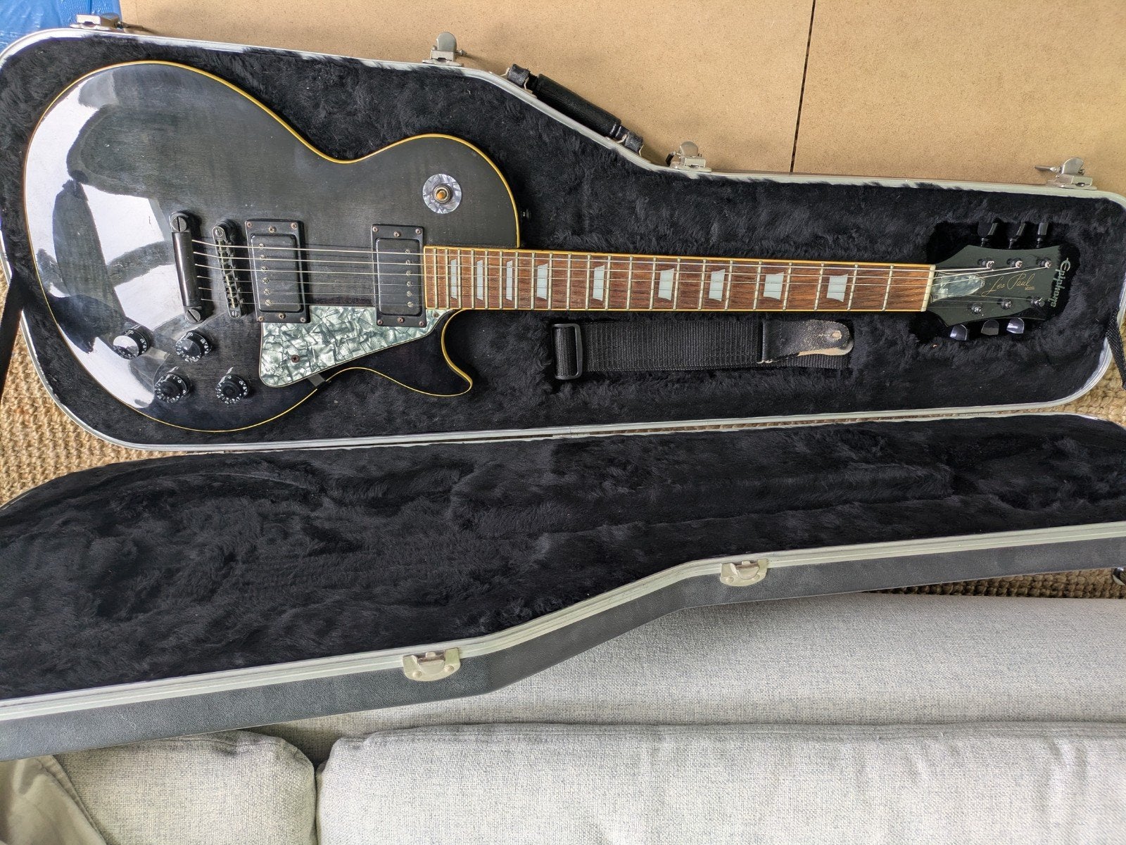 Epiphone Les Paul Standard, Korea 1996, Muziek en Instrumenten, Ophalen, Gebruikt, Solid body, Epiphone