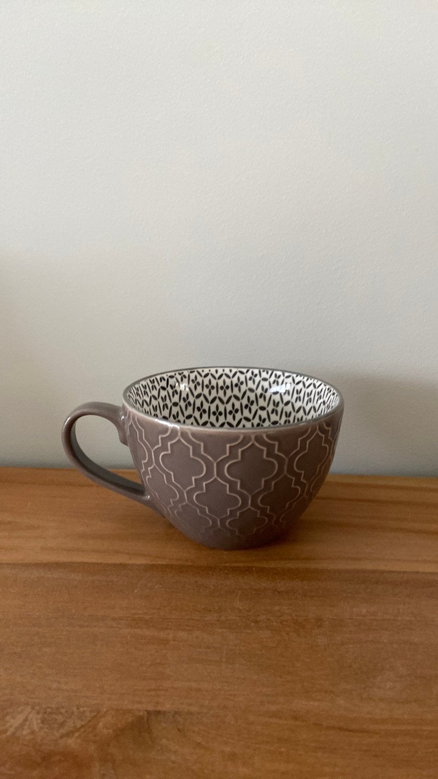 Inari soep of cappuccino mok, Ophalen of Verzenden, Zo goed als nieuw, Overige stijlen, Kop(pen) en/of Schotel(s)