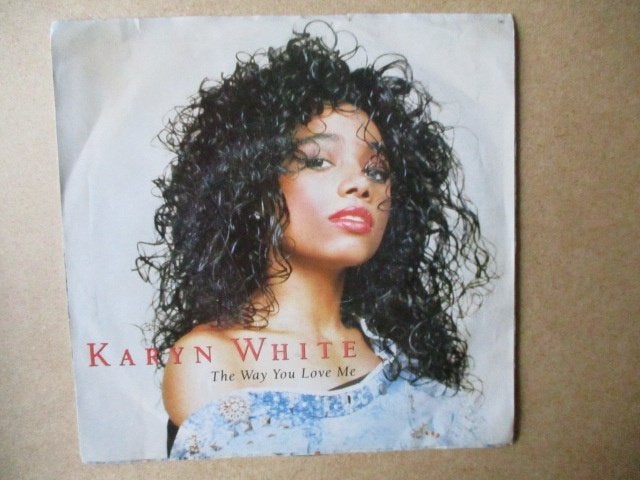 s5295 karyn white - the way you love me, Ophalen, Gebruikt, 7 inch, Overige genres