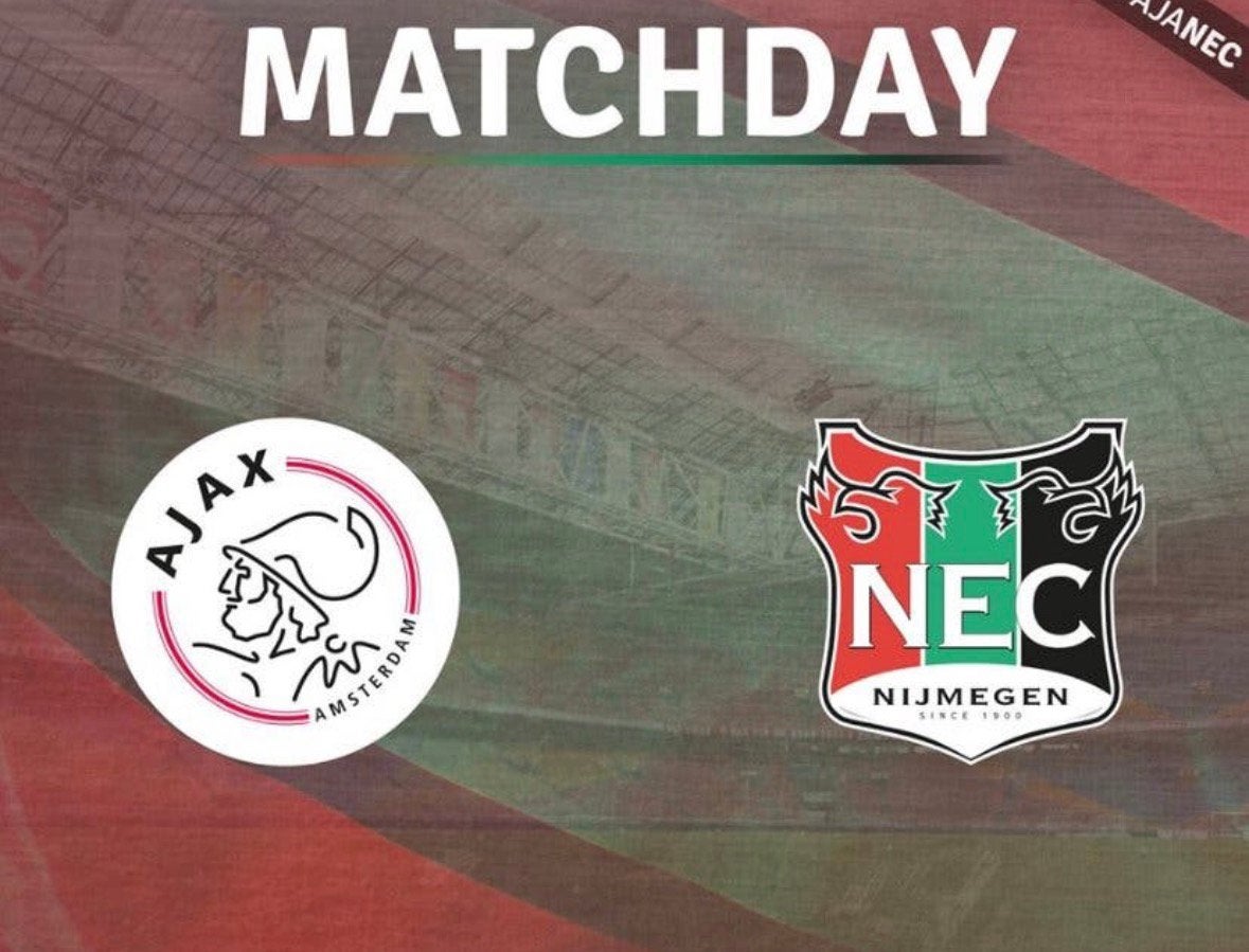 Ajax nec 2x f side jublieum 50 jaar., Twee personen