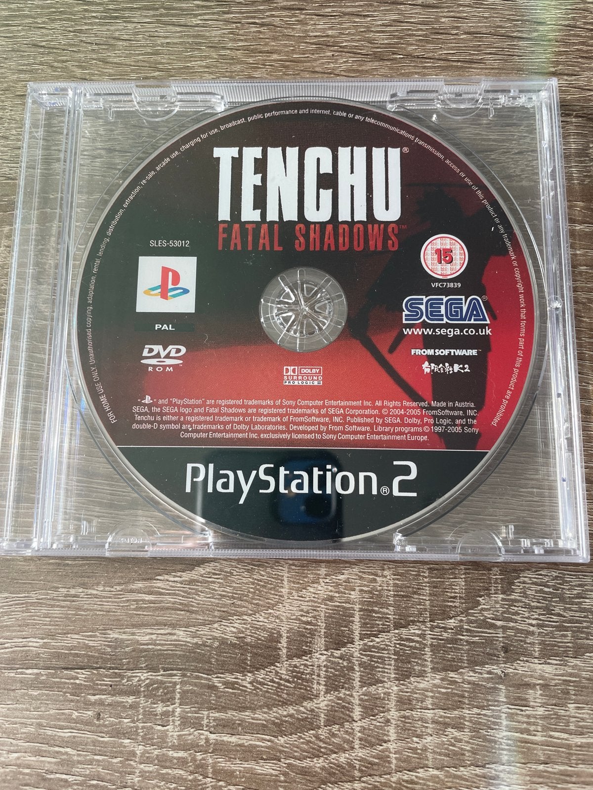 Tenchu Fatal Shadows - PlayStation 2 (PS2) (m2457338133) — Games | Sony ...