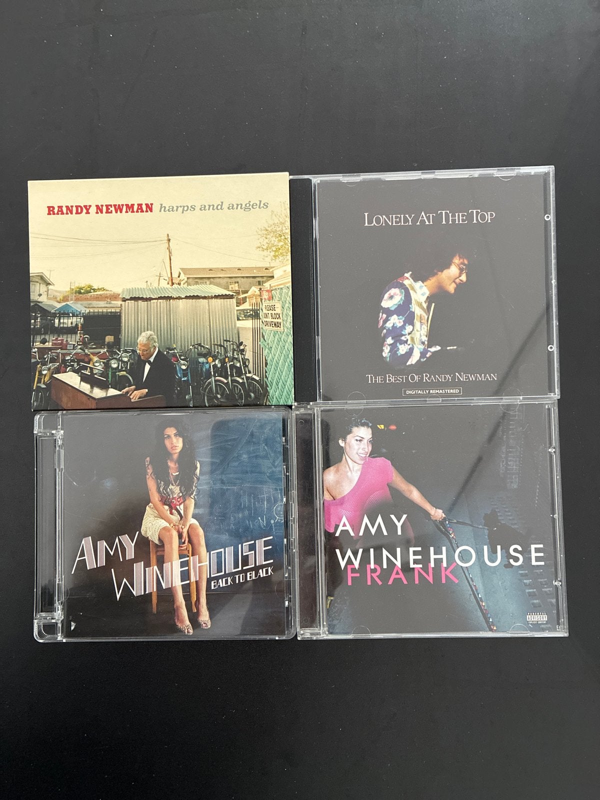 4 CD's: Amy Winehouse & Randy Newman (Bundel), Gebruikt, Pop, Ophalen of Verzenden, Inclusief doosje