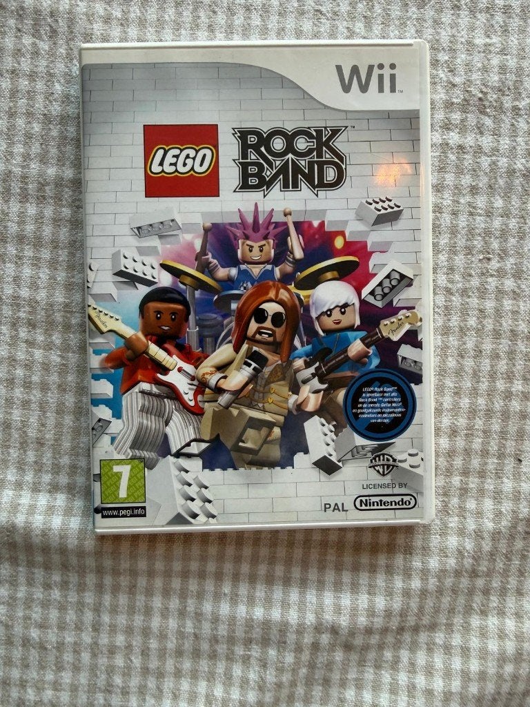 Lego Rock Band, spel voor de WII, Spelcomputers en Games, Ophalen, Muziek, Eén computer, Zo goed als nieuw