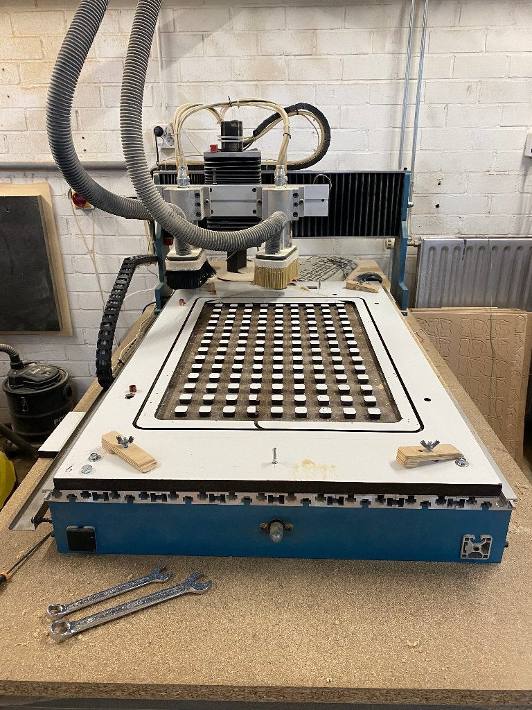 3x LY-CNC 6090 CNC freesmachine met dubbele spindel, Ophalen, Gebruikt, Elektrisch, Overige soorten