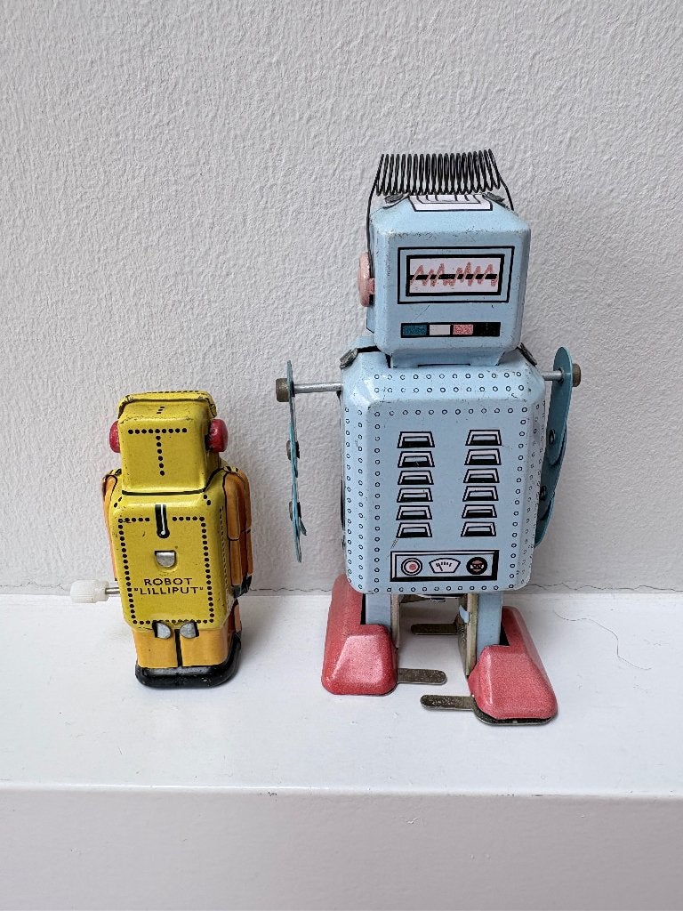 TWEE LEUKE ROBOTS, Ophalen of Verzenden
