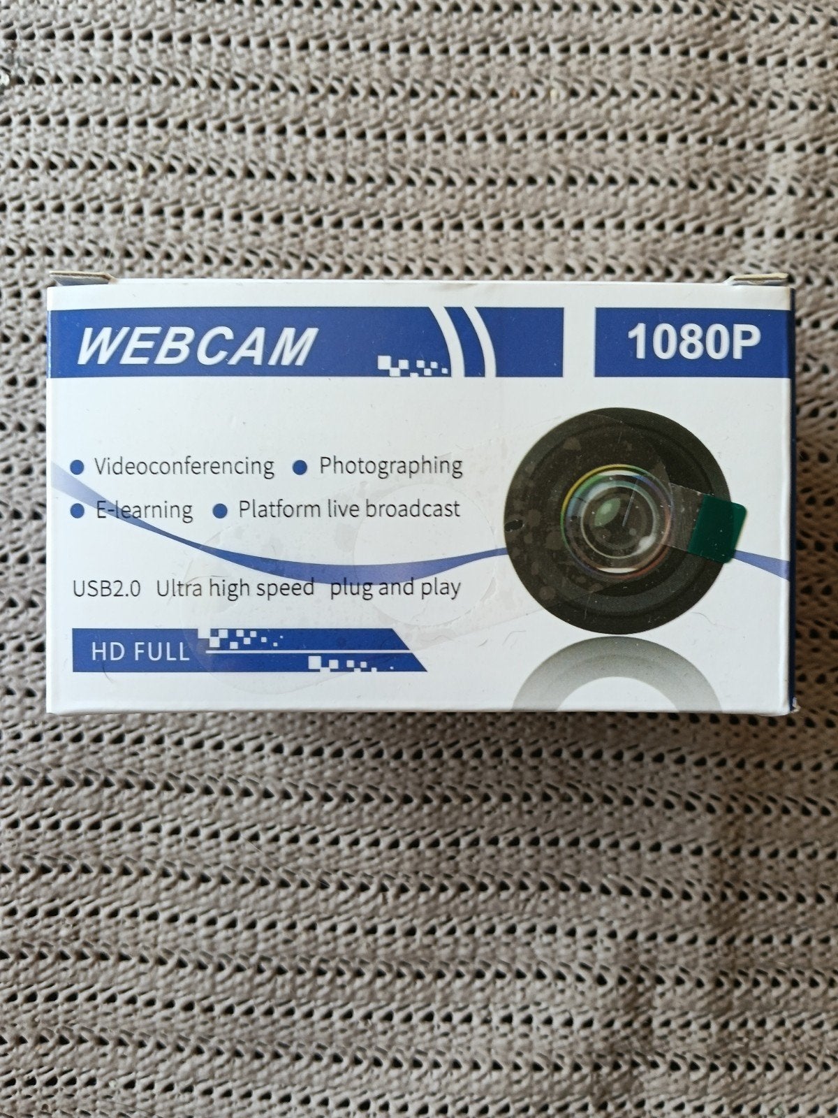 Webcam 1080P HD Full USB2.0 Plug & Play, Onbekend, Nieuw, Ophalen of Verzenden, ChromeOS