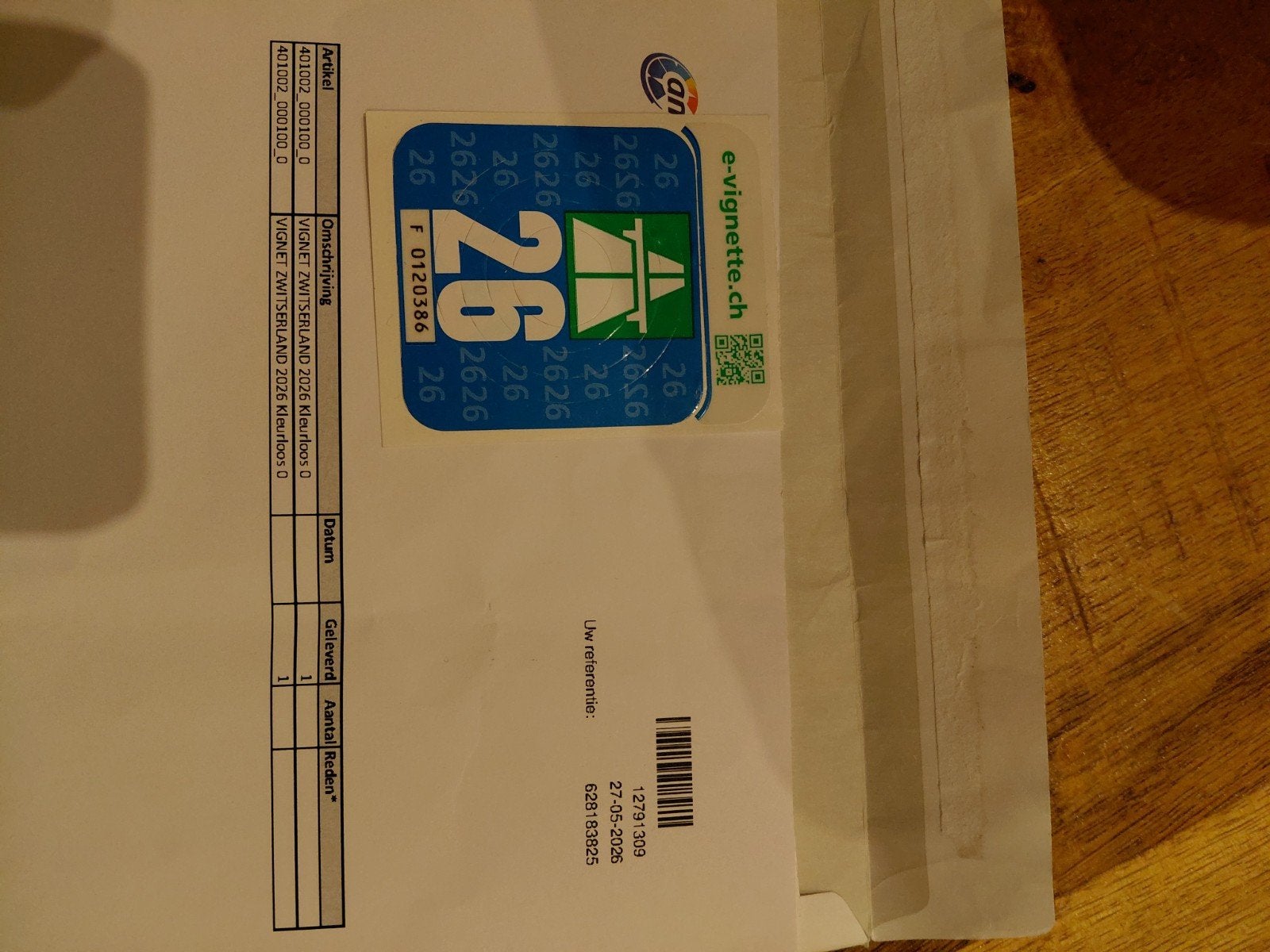 vignet Zwitserland, Tickets en Kaartjes, Drie personen of meer