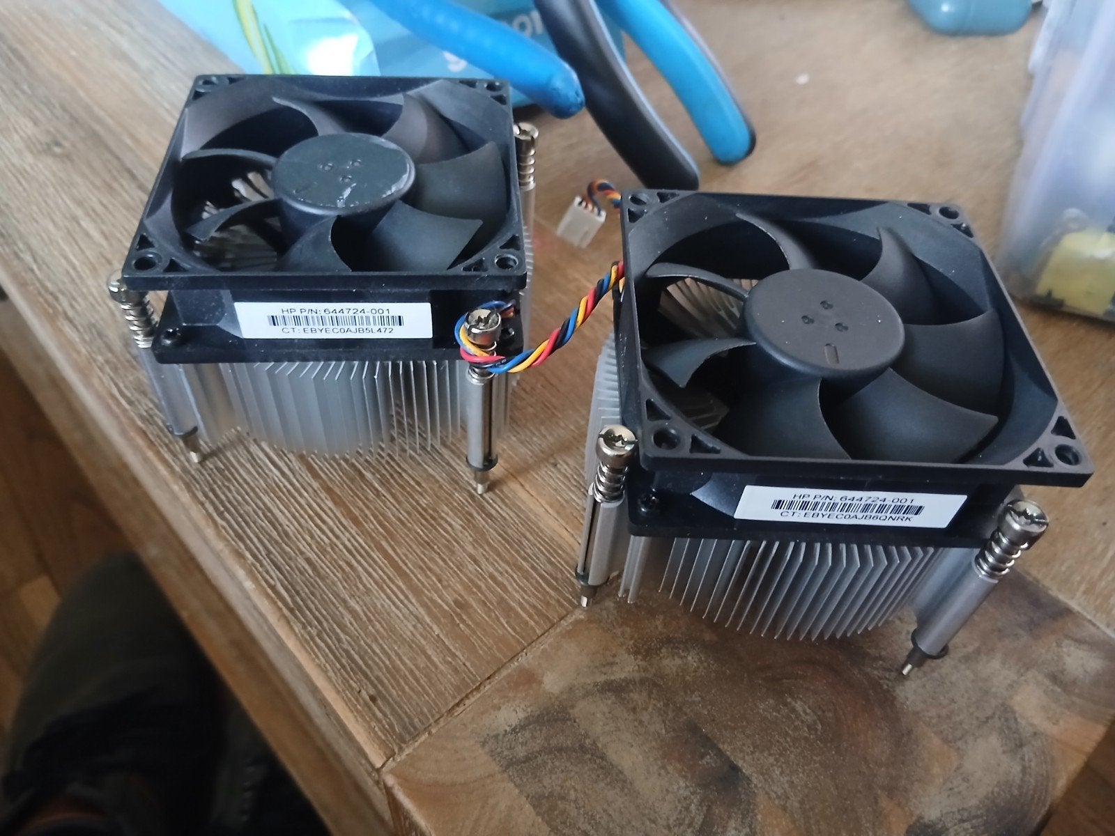 Desktop Ventilator met Koelunit - HP P/N: 644724-001, Computers en Software, Computerkoelers, Gebruikt, Luchtkoeling, Ophalen of Verzenden