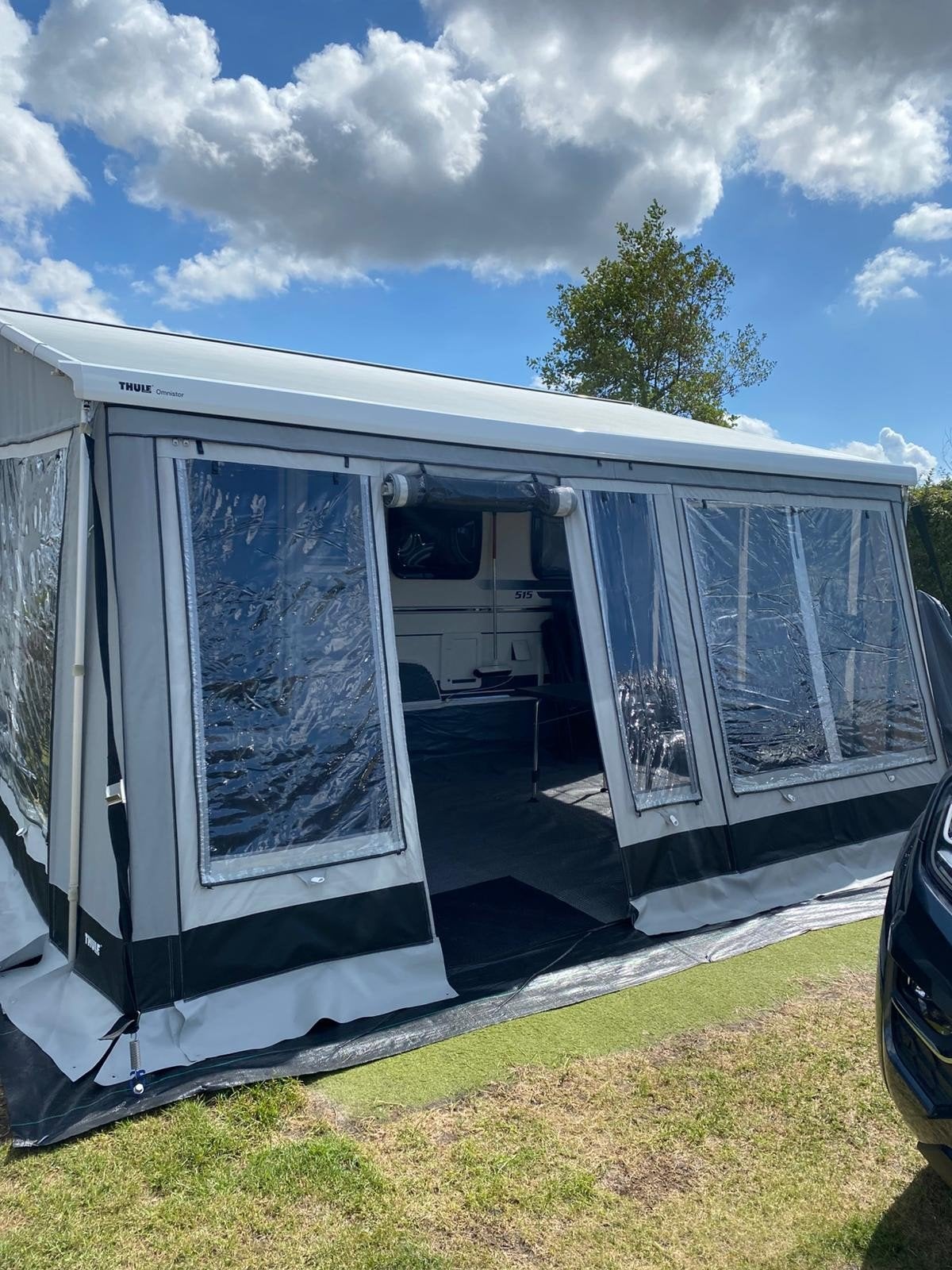 Thule Veduta voortent 4,50m, Ophalen, Nieuw, Thule