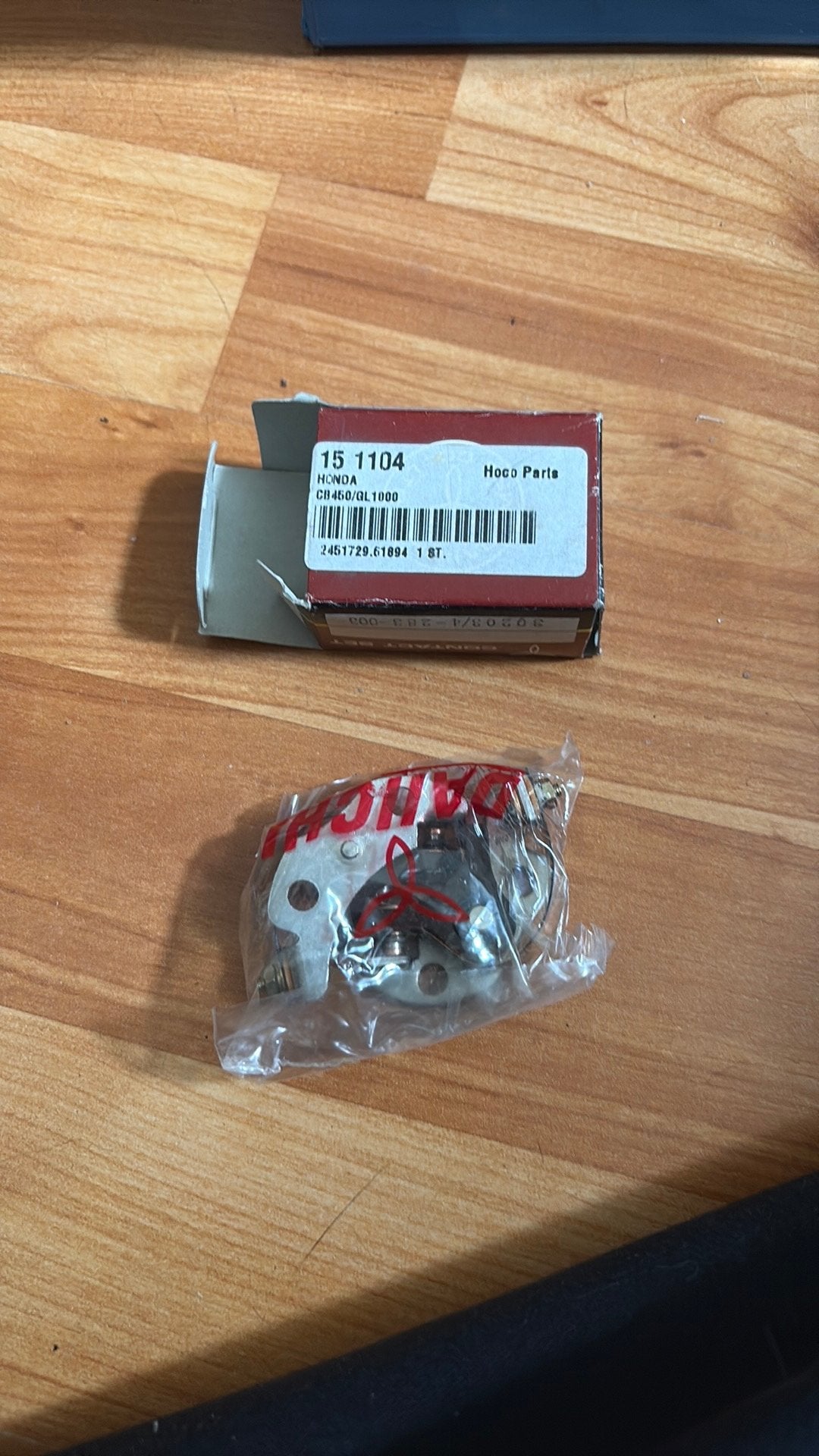 Honda cb450 gl1000 contactpunten set NOS, Ophalen of Verzenden, Zo goed als nieuw