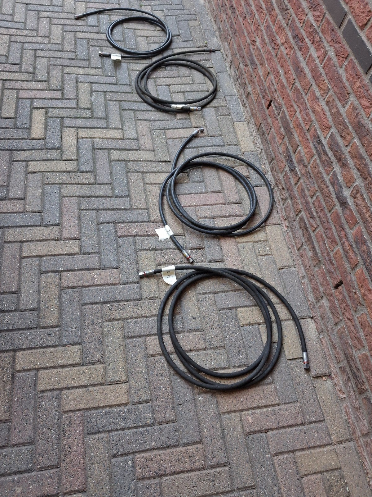 hydroliek slangen, Ophalen, Apparatuur