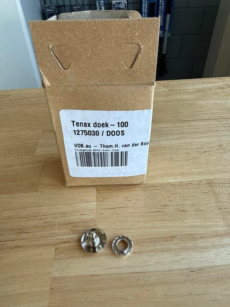 Tenax Engelse maat deel voor in stof - Doos van 100, Ophalen of Verzenden, Nieuw