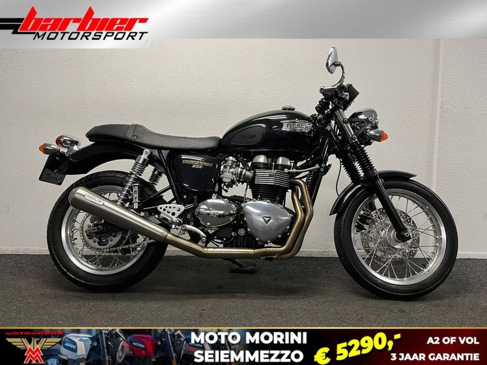 ️️Triumph THRUXTON 900 (bj 2012)️️, 2 cilinders, Motorrijbewijs A, Bedrijf, Meer dan 35 kW