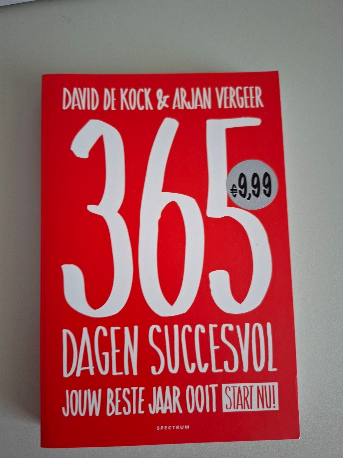 Arjan Vergeer - 365 dagen succesvol, Ophalen of Verzenden, Zo goed als nieuw, Arjan Vergeer; David de Kock