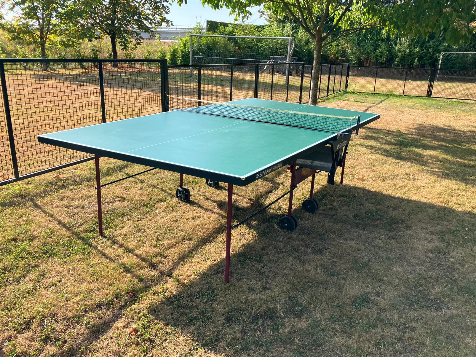 Schildkröt Tafeltennistafel - Inklapbaar en Verrijdbaar, Ophalen, Gebruikt, Tafel Outdoor, Inklapbaar