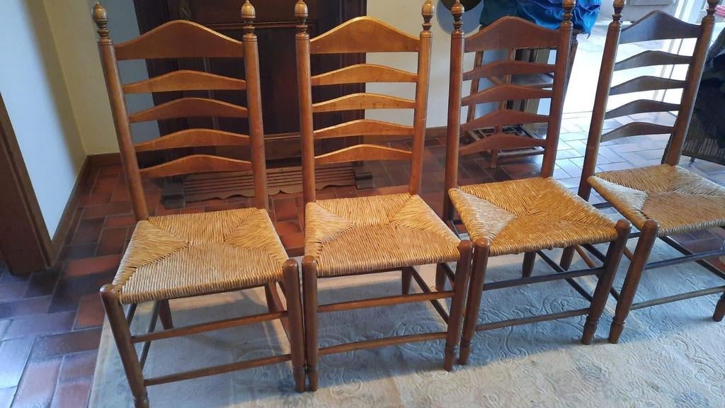 4 stoelen, Antiek en Kunst, Ophalen