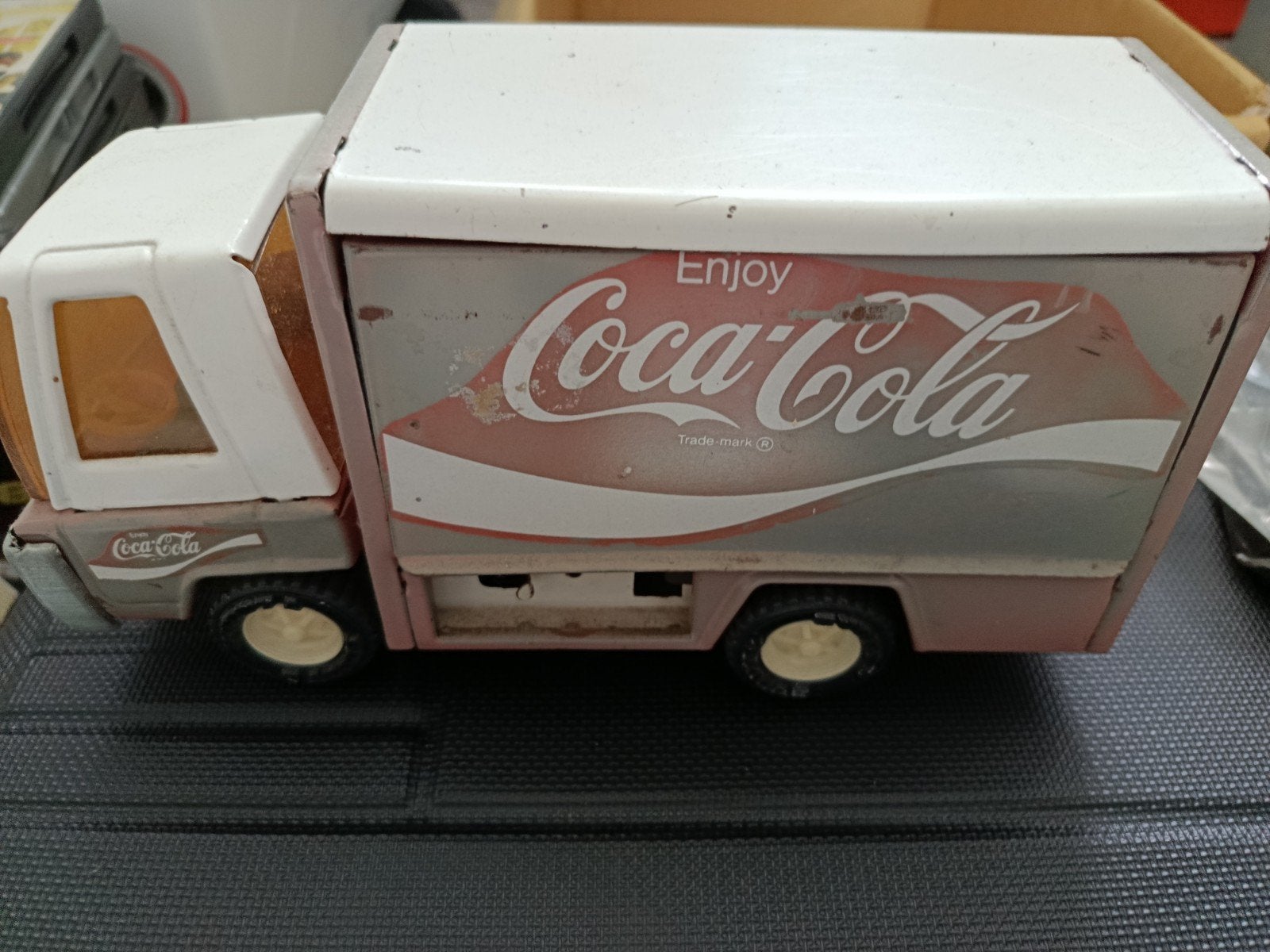 Vintage Buddy L Coca-Cola Vrachtwagen - Japan, Ophalen of Verzenden, Gebruikt