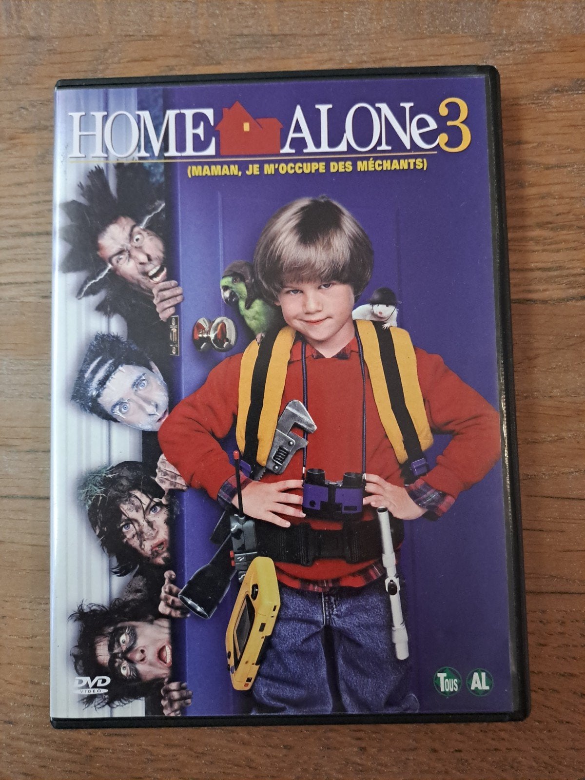 dvd, Home Alone 3, Frans, Alle leeftijden, Ophalen of Verzenden, Zo goed als nieuw