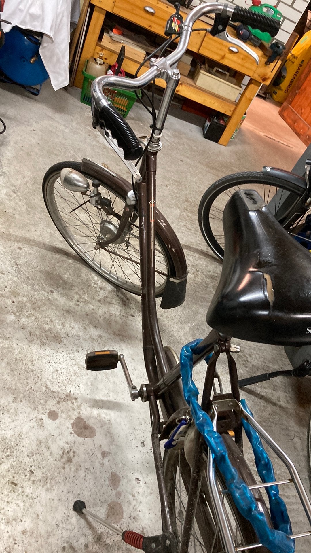 Gazelle dames fiets met handremmen, Fietsen en Brommers, Ophalen of Verzenden, Gebruikt