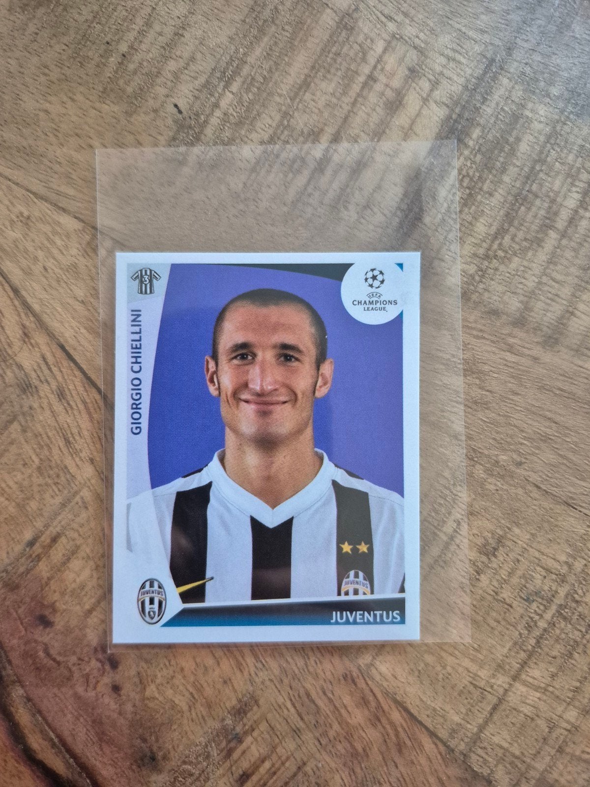 Panini Giorgio Chiellini 2009/2010, Ophalen of Verzenden, Nieuw, Plaatje