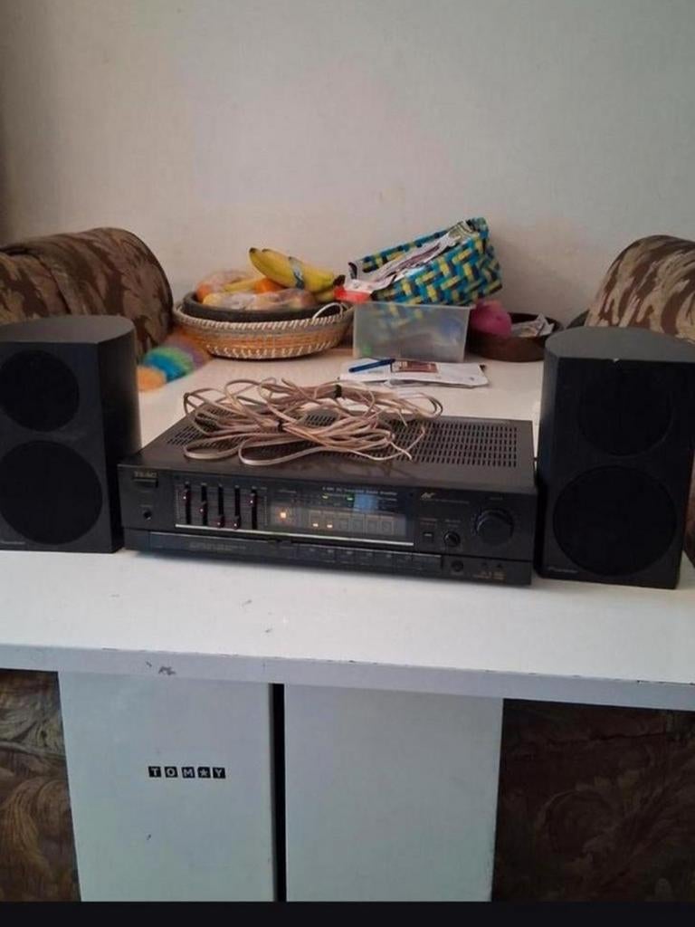 Te koop, Teac versterker A-890 DC muziek +2proneer box, Ophalen