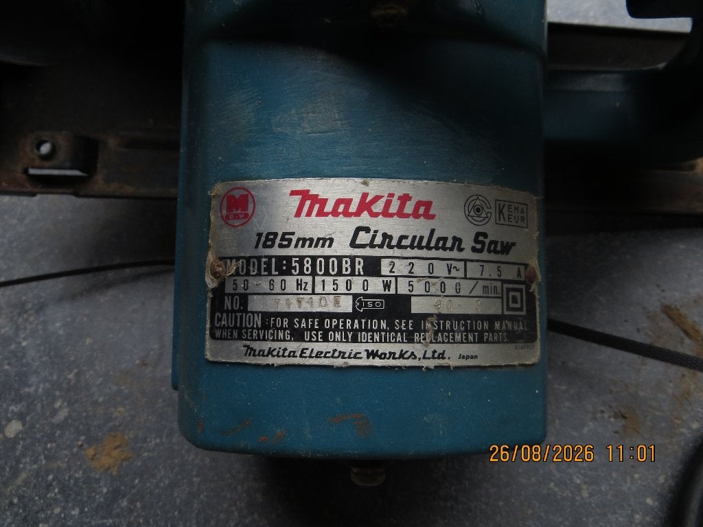 Makita handcirkelzaag, Gebruikt, Cirkelzaag, Ophalen of Verzenden, Makita