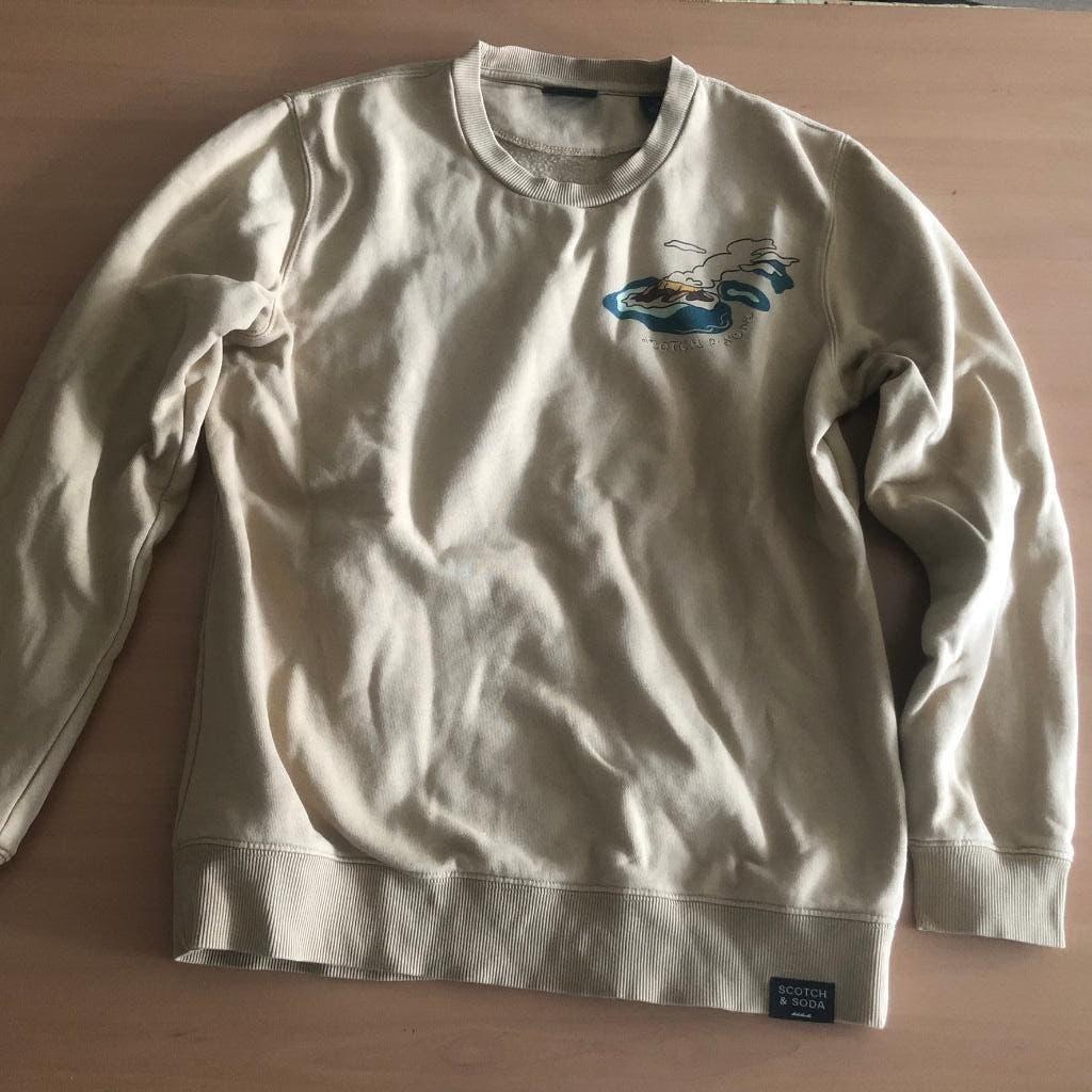 Scotch and Soda trui maat 16, Beige, Scotch & Soda, Ophalen of Verzenden, Zo goed als nieuw