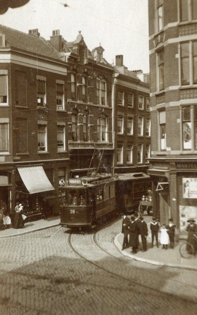 RET Tram NADRUK 39 heerenstraat, Ophalen, Voor 1920, Zuid-Holland