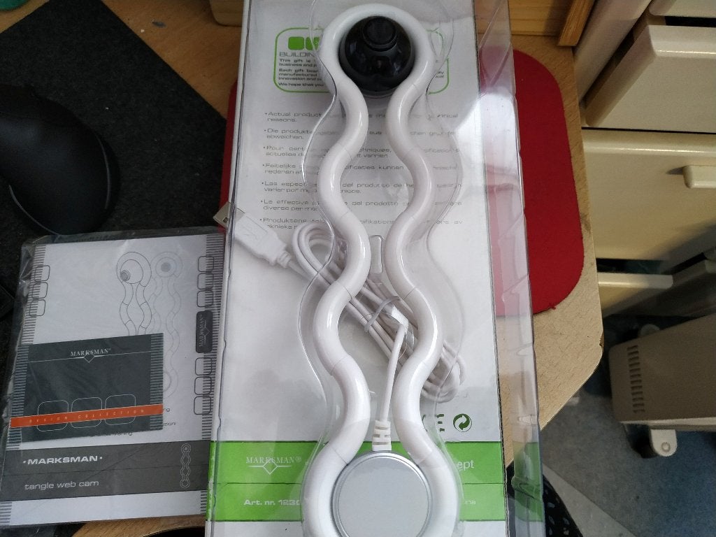 Marksman tangle multi-position webcam, Ophalen of Verzenden, Nieuw, Bedraad