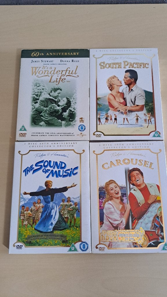 4 Golden Classics op dvd - Anniversary Uitgave, Engels, Alle leeftijden, Engels, Ophalen of Verzenden