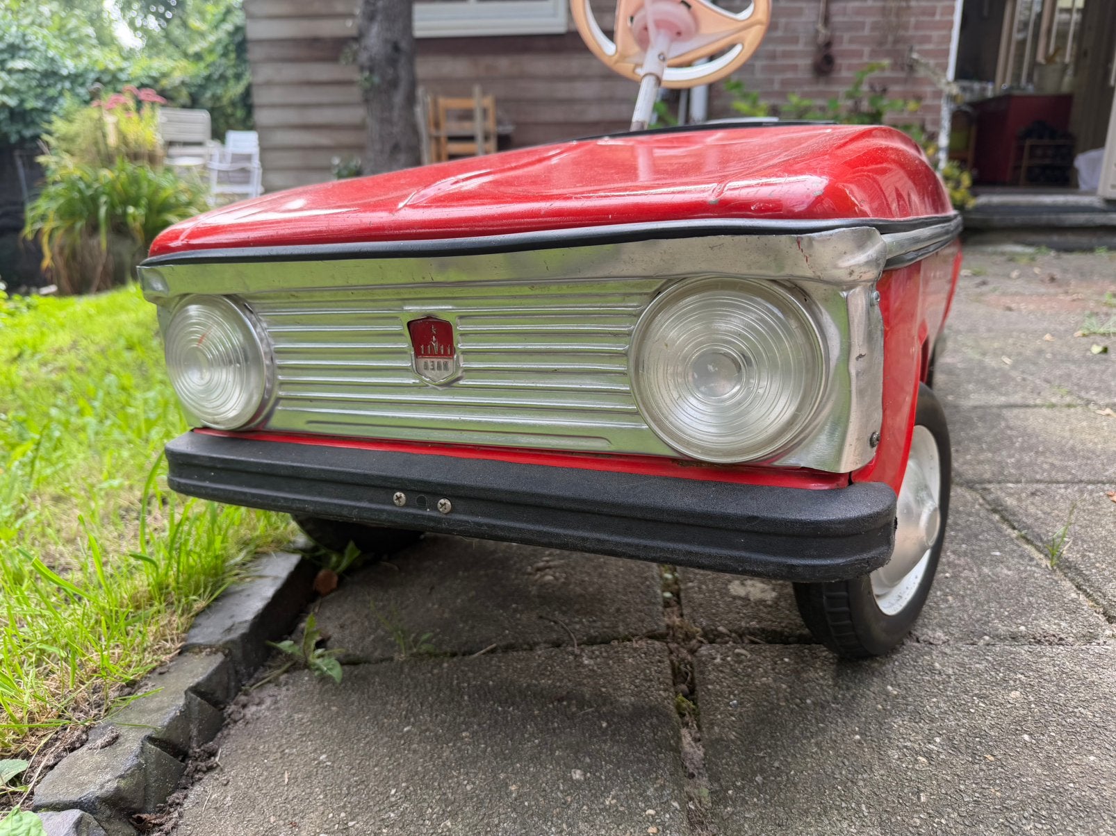 Antieke trapauto Moskvich, Antiek en Kunst, Ophalen of Verzenden