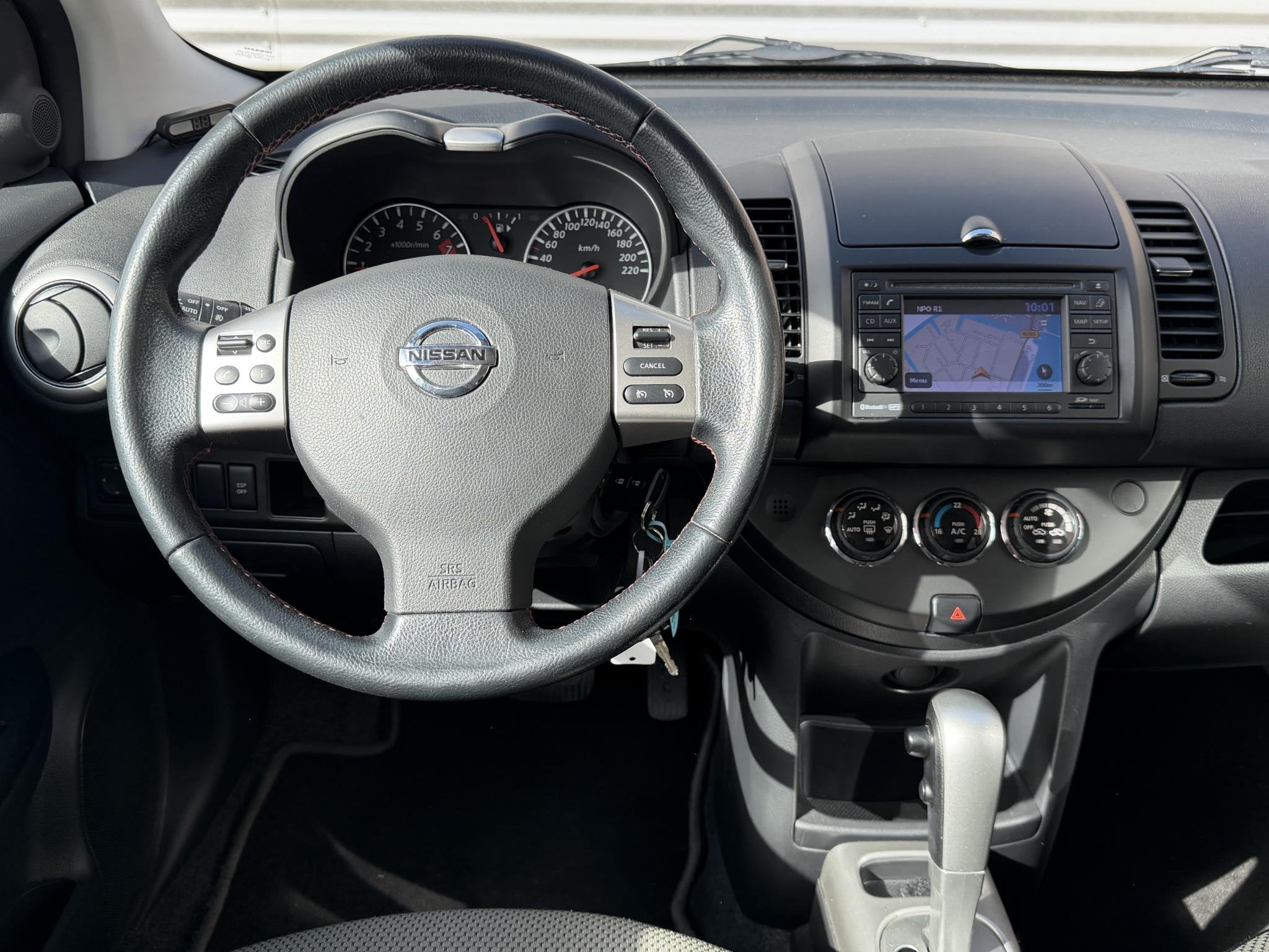 Nissan Note 1.6 Tekna 2e Eigenaar|Navi|Clima|PDC|Elektr. Ram, Auto's, Nissan, 15 km/l, Gebruikt, 750 kg, 4 cilinders