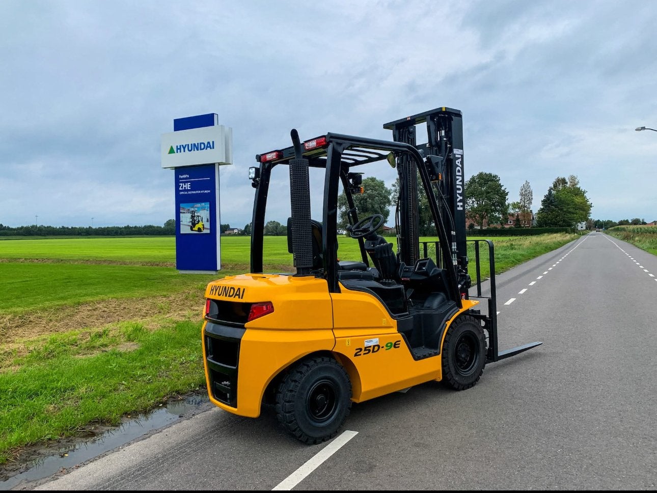 Hyundai Heftrucks, Zakelijke goederen, Machines en Bouw | Heftrucks en Intern transport, 2000 tot 3000 kg, Ophalen of Verzenden