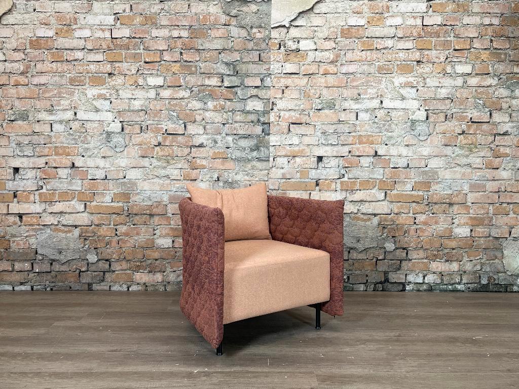 Naughtone Cloud Plain roze gemêleerd bij TheReSales, Huis en Inrichting, Fauteuils, Zo goed als nieuw, Stof, 75 tot 100 cm, Minder dan 75 cm