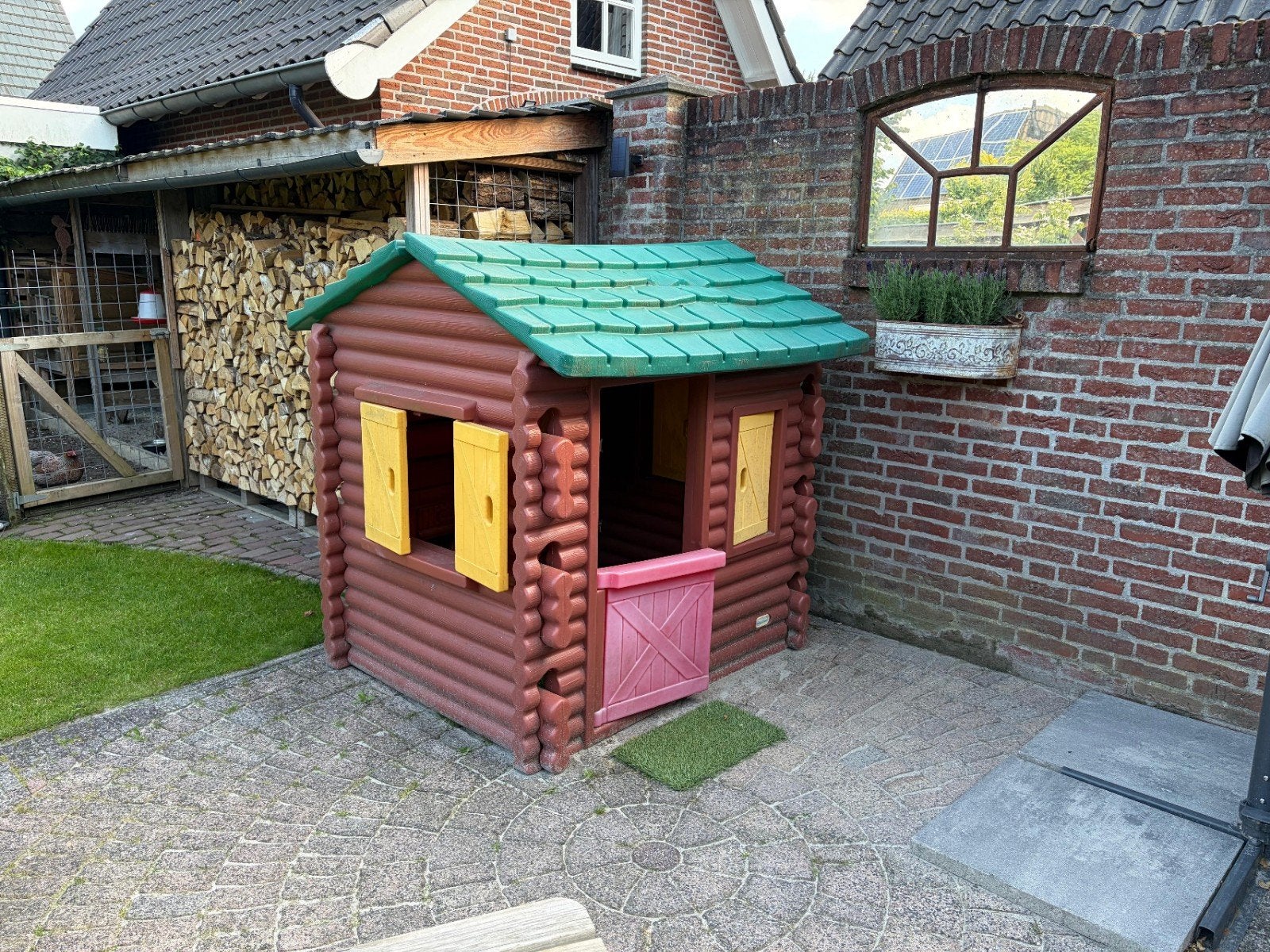 Little Tikes Speelhuisje - type Blokhut, Ophalen, Gebruikt, Kunststof