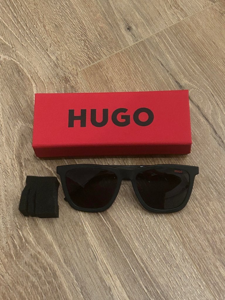 Hugo Boss HG 1047/S 003/IR, maat: 56, Sieraden, Tassen en Uiterlijk, Overige merken, Zonnebril, Zwart, Nieuw
