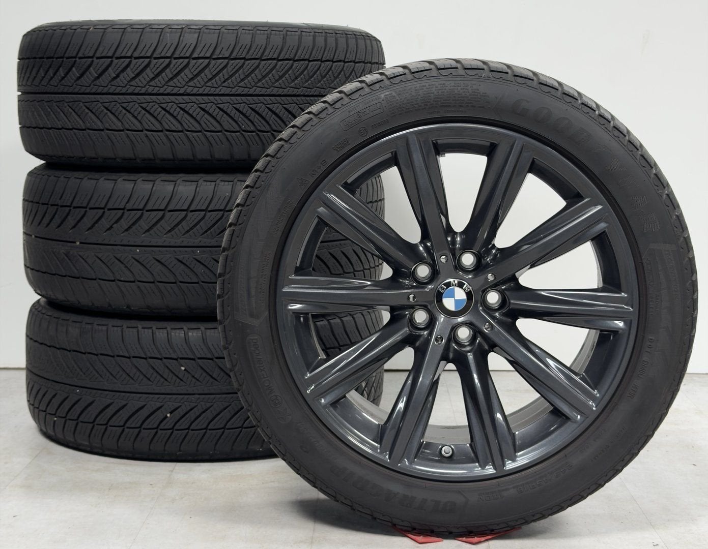 BMW 5 Serie 18 inch velgen Styling 684 G30 Origineel Winter, Gebruikt, -, -, Banden en Velgen