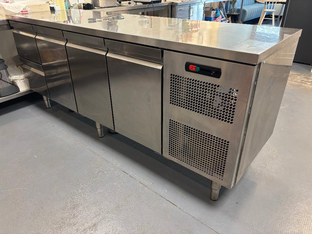 Koelwerkbank 225 x 70 x 85, Ophalen, Zilver, Overige materialen, Overige merken