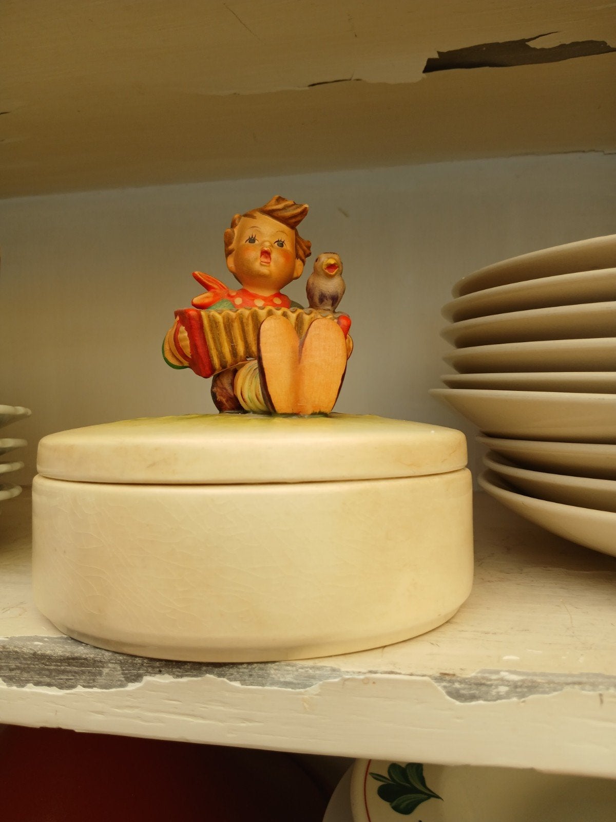 Hummel bonbon trommeltje, Antiek en Kunst, Curiosa en Brocante, Ophalen