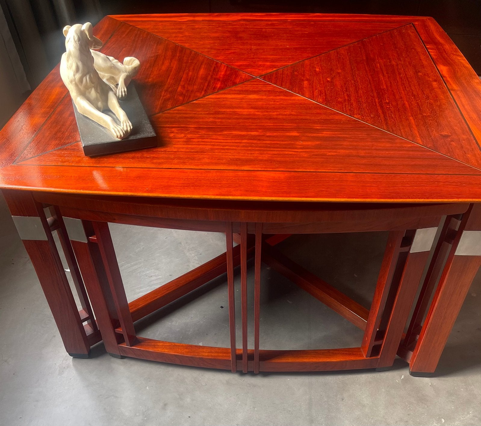 Art Deco Schuitema Salontafel Henry – Exclusief Design, Ophalen, Zo goed als nieuw, Rechthoekig, 200 cm of meer