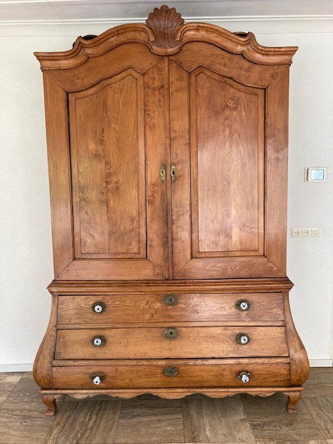Antieke Kast met Lades - Barok Stijl, Antiek en Kunst, Ophalen