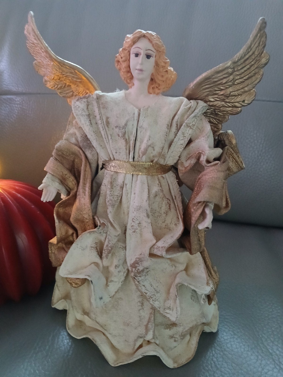 vintage papier maché engelen, Diversen, Ophalen, Gebruikt