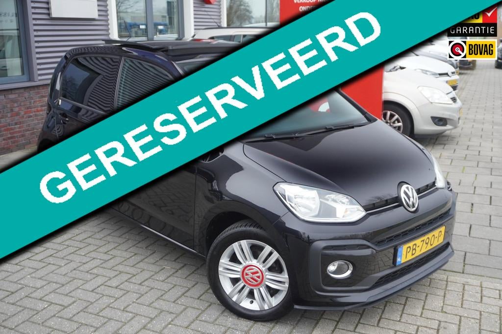 Volkswagen Up! 1.0 TSI BMT high up! / Pano / Camera / Leder, Voorwielaandrijving, Gebruikt, 4 stoelen, Bedrijf