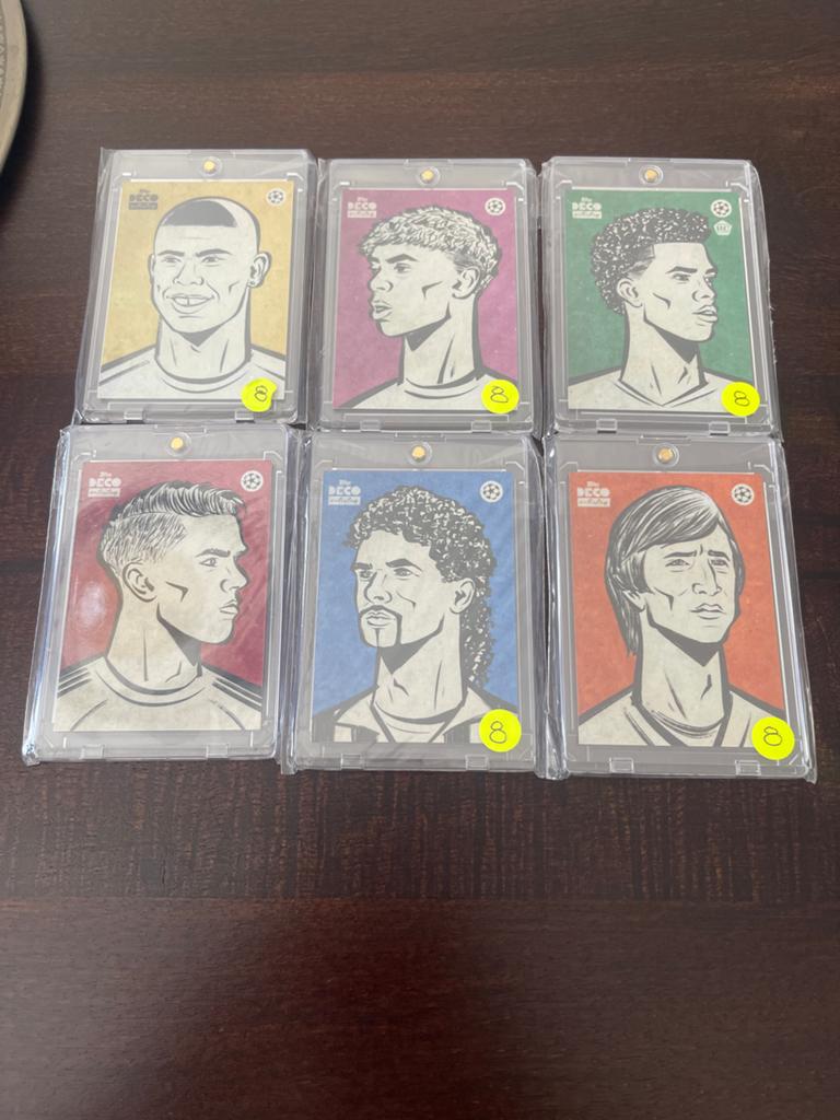 Topps Deco Artistry Champions League 2025 Complete Set, Ophalen of Verzenden, Nieuw, Buitenlandse clubs, Spelerskaart