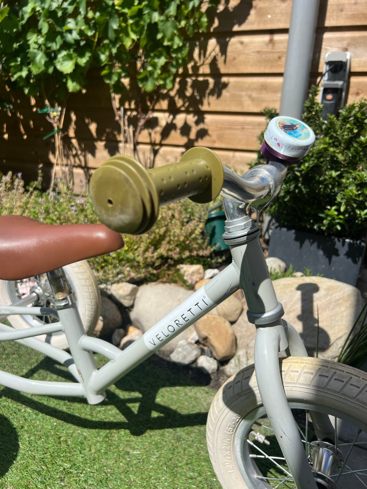Veloretti loopfiets met 3 wielen - Grijs, Ophalen, Gebruikt, Velgrem, Verstelbare zitting