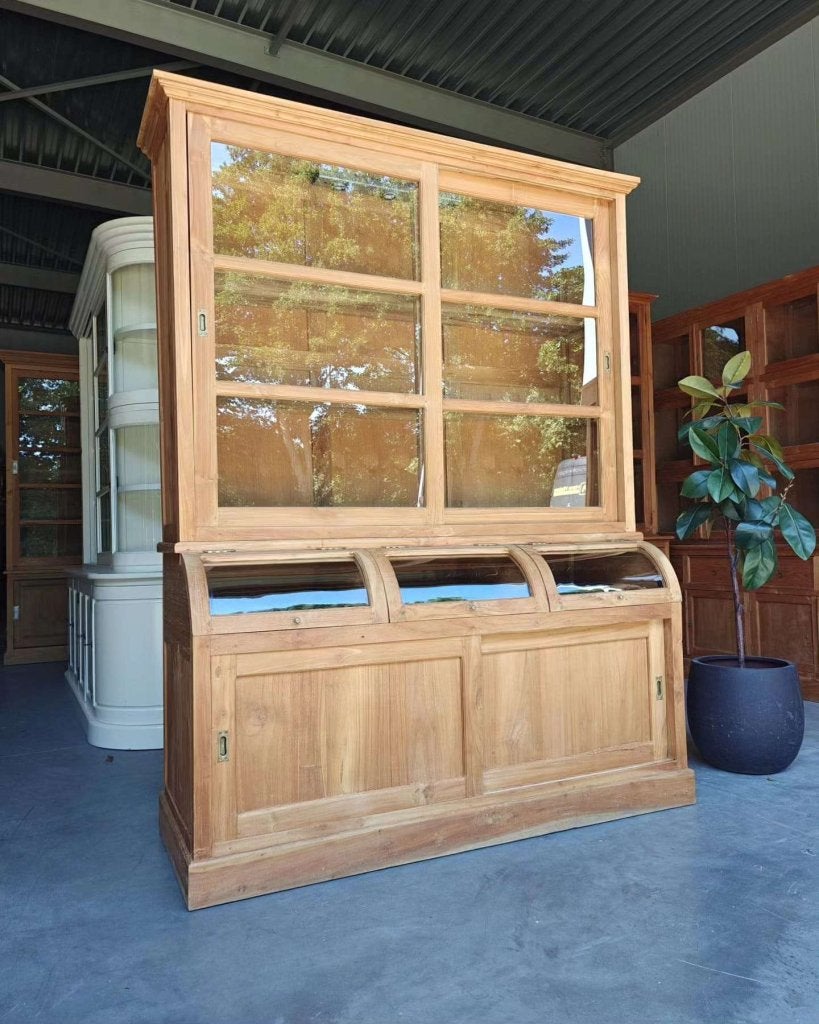 Apothekerskast | Grutterskast gemaakt van teakhout #3689, Gebruikt, -, 200 cm of meer, -